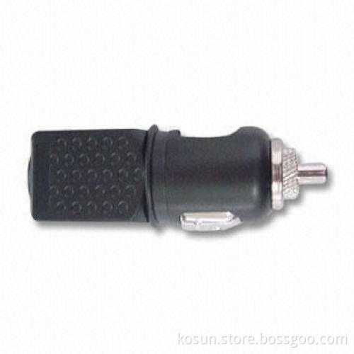 In-car Charger with 13.5 to 24V AC Input Voltage and Output Current of Up to 1A, CE/RoHS Approved